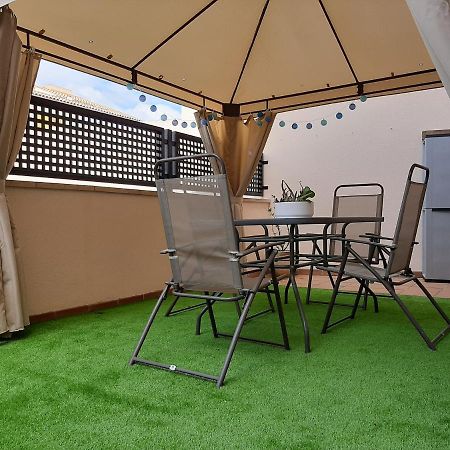 Gran Terraza Con Piscina Daire Sant Jaume d'Enveja Dış mekan fotoğraf